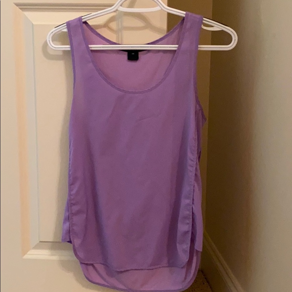 French connection lavender top XS